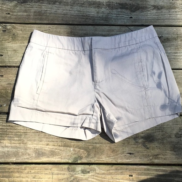 Gap Linen like All Cotton Khaki Tan Cream Shorts 2 - Picture 2 of 5